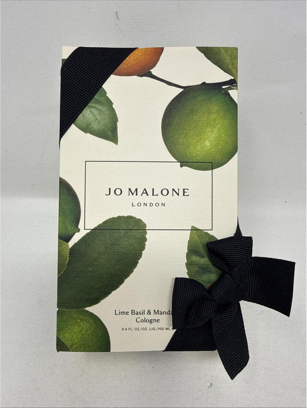 Jo Malone LIME BASIL & MANDARIN Cologne Perfume - Size 3.4 Oz. / 100mL - NIB